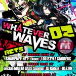 2016/10/23(日曜日) : sharpnel.net on WHATEVER WAVES 02 #WW02@秋葉原MOGRA