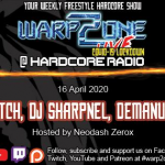 オランダのDJ配信番組WARP2ONE LiveにDJ SHARPNELが出演