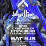 2021.9.18 20:00PDT / 9.19 12:00JST SHELTER x NEO4ICにDJ SHARPNEL出演