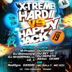 2025/3/29(SAT) X-TREME HARD vs HAPPY JACK at 渋谷R-Lounge にDJ SHARPNELがIRL出演