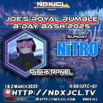 2025/3/2(SUN) Neodash Zeroxバースデイバッシュ「Joe’s Royal Rumble – B-Day Bash 2025」on TwitchにDJ SHARPNELチーム出演