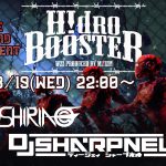 2025/3/19(WED) H!DRO B00STER in ClusterにDJ SHARPNELがVR出演