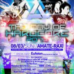 2014/08/03(日曜日) : sharpnel.net on THE DAY OF HARDCORE 2014 @渋谷Amate-raxi